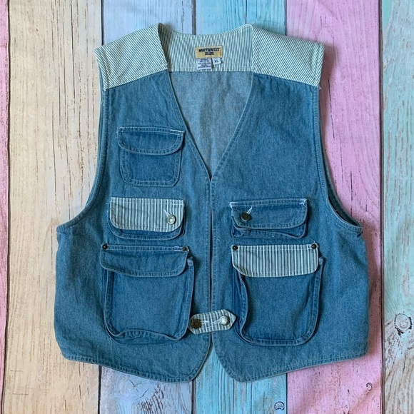 Vintage Northwest Blue Denim Vest - Picture 2 of 10